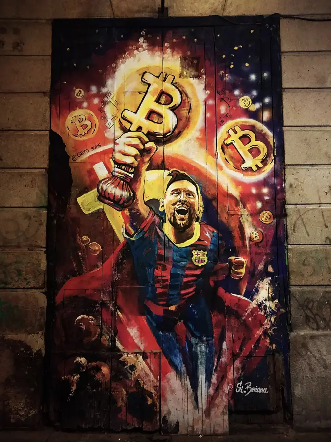 Foto de Messi de Si Beriana