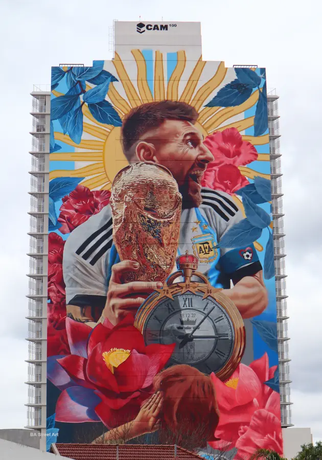 Foto de Messi con la Copa (CAM 100)