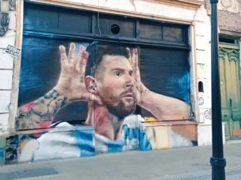 Foto de El Topo Gigio de Messi (San Telmo)