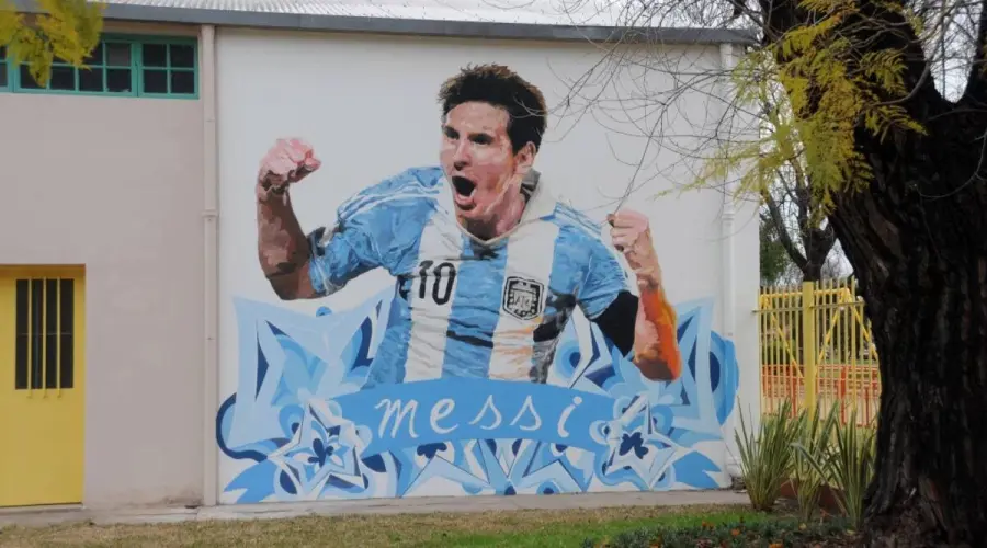 Foto de Mural de la Escuela N° 66 General Las Heras
