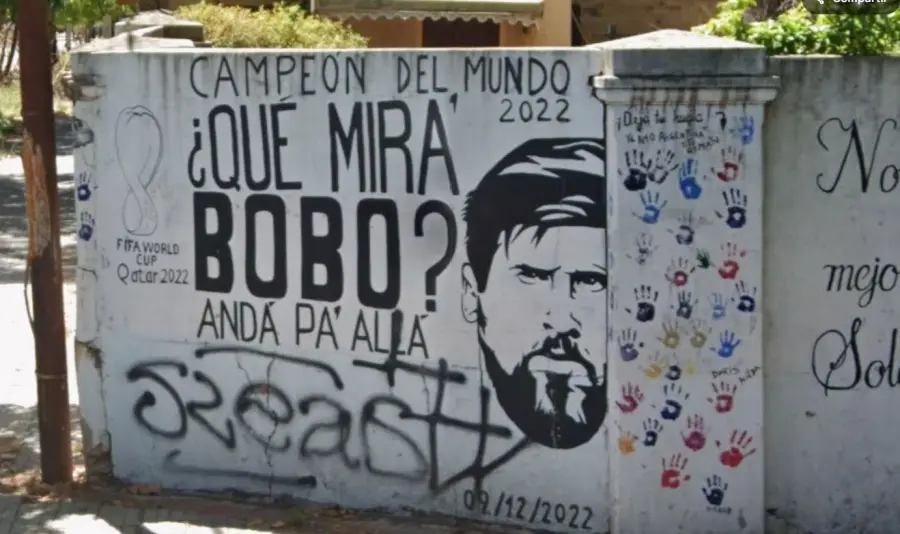 Foto de Messi en La Plata (1 y 67)